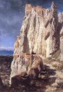 Jean-Paul Laurens Vann-s Rock oil painting reproduction
